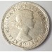 AUSTRALIA 1962 . SIXPENCE . ERROR . CLIPPED PLANCHET . SLIGHTLY OFF CENTRE